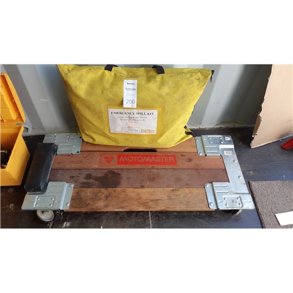 Emergency Spill Kit & Creeper Cat B