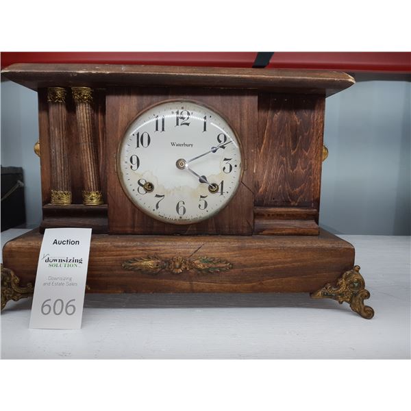 Waterbury Mantle Clock Cat A