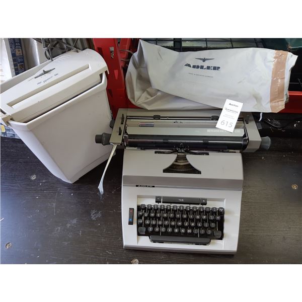 Adler Typewritter & More Cat A