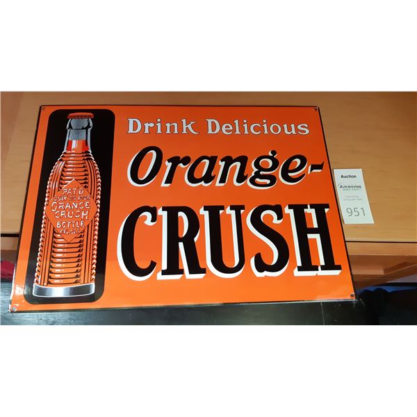 Orange Crush Sign Cat A