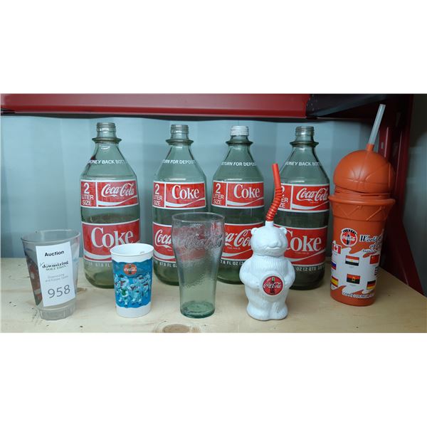 Vintage Coca Cola Bottles CatvA