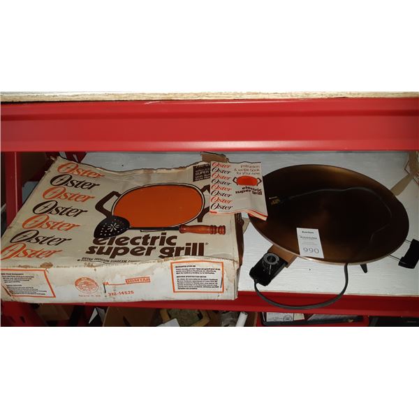 Vintage Oster Super Grill Cat A