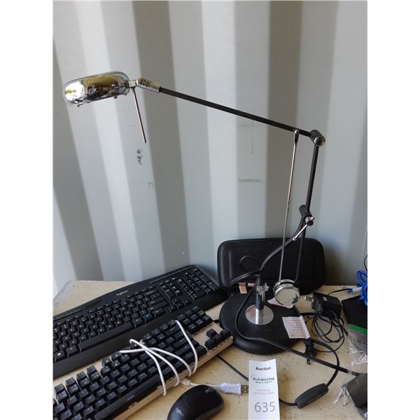 Lamp, Linksys, Google Chrome Cast Cat A