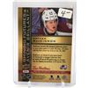 Image 2 : 2015-16 UPPER DECK NO.SF-5 NATHAN MACKINNON SHINING FUTURES TIM HORTONS