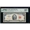 Image 1 : 1963 $2 Legal Tender Note PMG 67EPQ