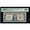 Image 1 : 1935A $1 Hawaii Silver Certificate PMG 68EPQ