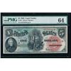 Image 1 : 1869 $5 Legal Tender Note PMG 64