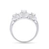 Image 3 : 14KT White Gold 1.26ctw Diamond Ring