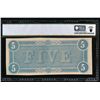 Image 2 : 1864 $5 T-69 Confederate PCGS 58PPQ