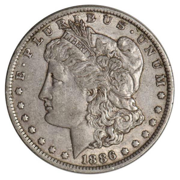 1886-O $1 Morgan Silver Dollar