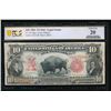 Image 1 : 1901 $10 Bison Legal Tender Note PCGS 20