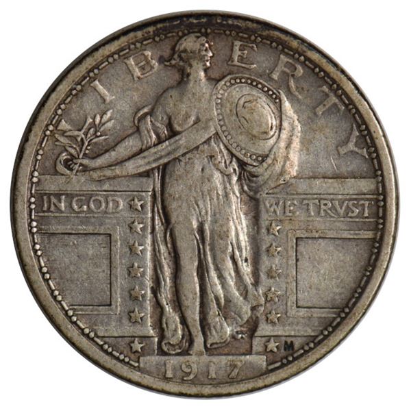 1917 Standing Liberty Quarter Type 1