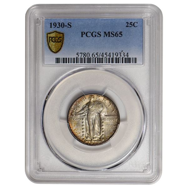 1930-S Standing Liberty Quarter PCGS MS65