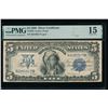 Image 1 : 1899 $5 Chief Silver Certificate PMG 15