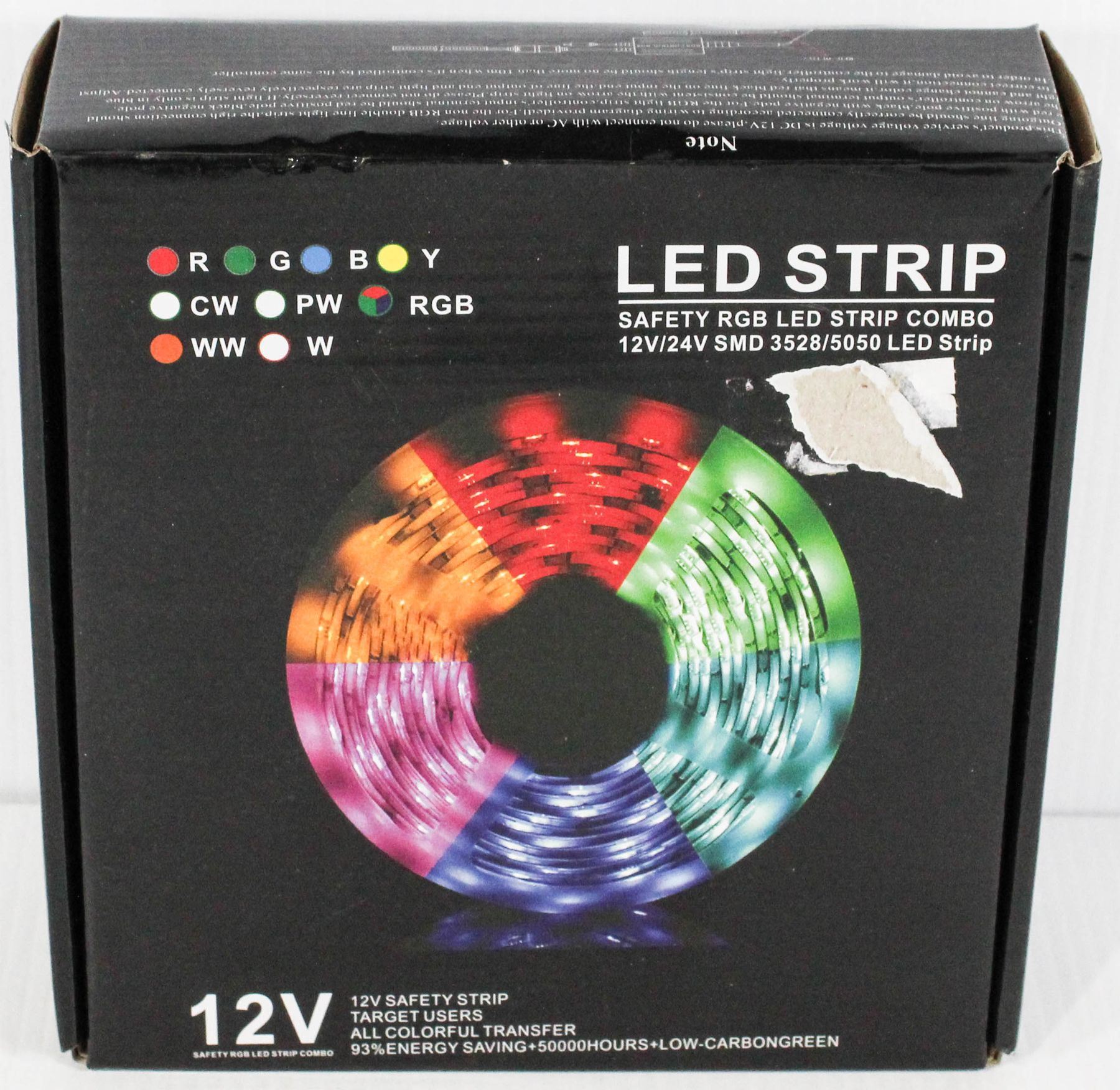 7 Color Changing Led Strip LED COLOR CHANGING LIGHT STRIP - 12V