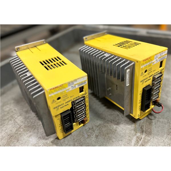 (2) Fanuc #A06B-6093-H152 Servo Amplifier Units