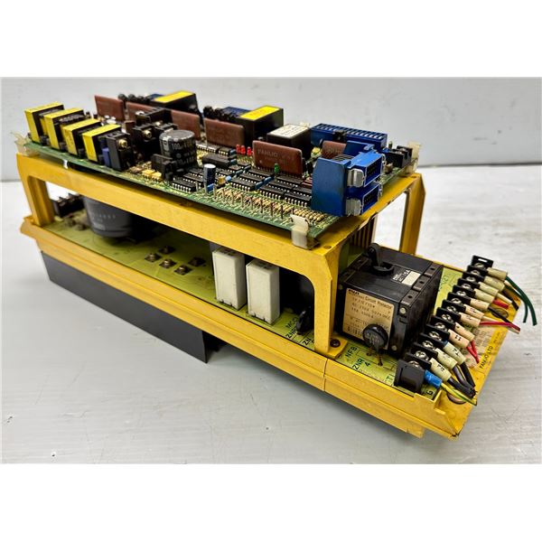 Fanuc #A06B-6058-H222 Servo Amplifier - crack by screw in base