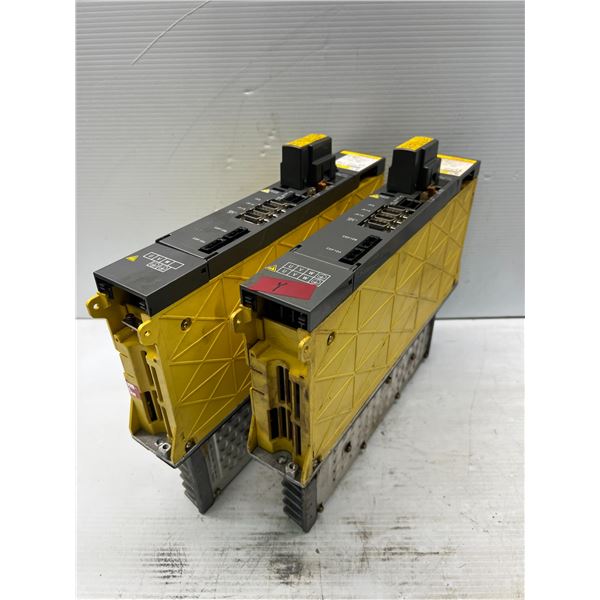 (2) Fanuc A06B-6096-H104 Servo Drive