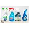 NEW MIXED LOT OF HOME CLEANING SUPPLIES INCLUDING