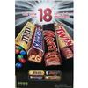 NEW PACK OF 18 FULL SIZE CHOCOLATE BARS