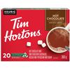 Image 1 : BOX OF 20 KEURIG TIM HORTONS HOT CHOCOLATE PODS