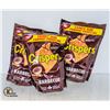 NEW 3 PACK OF CRISPERS BBQ BAKED SNACKS