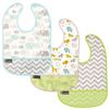 NEW 3 PACK OF KUSHIES CLEANBIB 6M - 12M, NO SLEEVE