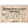 Image 1 : Montgomery & Eufaula Railroad Annual Pass [165766]