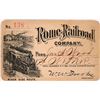 Image 1 : Rome Railroad Company Annual Pass [165751]