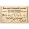 Image 1 : Illinois Central Railroad Annual Pass [167933]