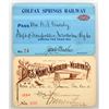 Image 1 : Two Different Iowa Railroad Annual Passes [167923]