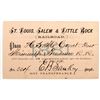 Image 1 : St. Louis, Salem & Little Rock Railroad Annual Pass [167931]