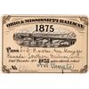 Image 1 : Ohio & Mississippi Railway Annual Pass [165756]