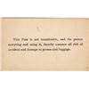 Image 2 : Pennsylvania Railroad Pass [164556]