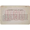 Image 2 : Ohio River Railroad Company Annual Pass [165760]