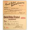 Image 1 : Two Different Midwest US Railroad Passes: Ozark Valley and Omaha Bridge & Terminal [167941]