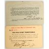 Image 2 : Two Different Railroad Annual Passes: Oklahoma Union and Baltimore & Ohio [167942]