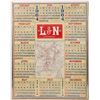 Image 3 : Louisville & Nashville Railroad Poster Calendars [166764]