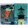 Image 3 : Vintage Large Airline Travel Posters, 16 [167754]
