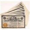Image 1 : Red Ledge Quartz Mining Company Stock Certificate Group [165823]