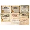 Image 1 : Cripple Creek Mining Stock Certificate Collection--8 Different [155699]