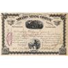 Image 1 : Moulton Mining Co. Stock Certificate #2 Issued, Signed by WA Clark [165268]