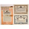 Image 1 : CC Julian Signed Stock Certificate Trio -- Notorious Swindler [165829]