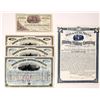 Image 1 : Deadwood Area Mining Stock Certificate Group incl. JB Haggin Autograph [160461]