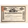 Image 1 : Marion Petroleum Company of New York Stock Certificate [165310]