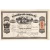 Image 1 : Linden Oil Company Stock Certificate [165921]