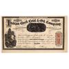 Image 1 : Indian Creek Coal & Oil Company Stock Certificate [165926]