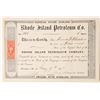 Image 1 : Rhode Island Petroleum Company Stock Certificate [167004]