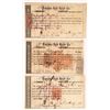 Image 1 : Panama Rail Road Company Stock Trio, All Different incl. Imprinted Revenues [165846]