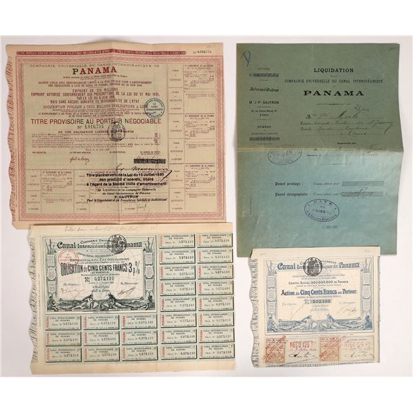 French Bonds To Build The Panama Canal 165874 Holabird Western french-bonds-to-build-the-panama-canal-165874-holabird-western